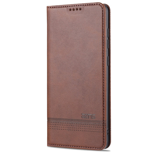 AZNS Magnetic Calf Texture Horizontal Flip Leather Case with Card Slots & Holder & Wallet, For Samsung Galaxy S20+