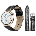 18mm For Huawei GT5/GT4 41mm / OPPO Watch X2 Mini / Black
