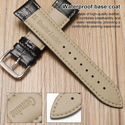 xDfind Bamboo Texture Pin Buckle Leather Watch Band, 22mm For Huawei Watch GT5/GT5 Pro/4/4 Pro, 18mm For Huawei GT5/GT4 41mm / OPPO Watch X2 Mini, 20mm For Huawei Watch GT 4 / GT 3 / GT 2