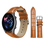 22mm For Amazfit GTR 4/3/3 Pro/Bip6/Bip5 / Light Brown