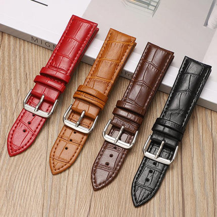xDfind Bamboo Texture Pin Buckle Leather Watch Band, 22mm For Amazfit GTR 4/3/3 Pro/Bip6/Bip5, 20mm For Amazfit GTS4 mini/GTS3/2/2E