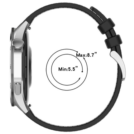 xDfind Hybrid Nylon Braid Silicone Watch Band, 22mm For Amazfit GTR 4 / GTR 3 / GTR 3 Pro, 20mm For Amazfit GTS4 Mini / GTS 3 / GTS 2