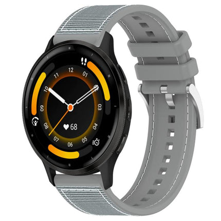 xDfind Hybrid Nylon Braid Silicone Watch Band, 22mm For Garmin Forerunner 570 47mm/935/945, 20mm For Garmin Forerunner 570 42mm/245/645, 20mm For Garmin?Vivomove?Sport/Vivoactive5/3, 22mm For Garmin Venu 3 / Vivoactive 4