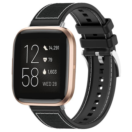 xDfind Hybrid Nylon Braid Silicone Watch Band, For Fitbit Versa 4/Versa3/Sense2/Sense 20mm, For Fitbit Versa 2/Versa/Versa Lite 22mm