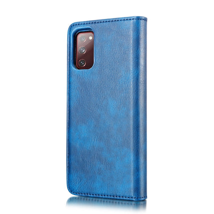 DG.MING Crazy Horse Texture Flip Detachable Magnetic Leather Case with Holder & Card Slots & Wallet, For Samsung Galaxy S20 FE