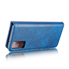 DG.MING Crazy Horse Texture Flip Detachable Magnetic Leather Case with Holder & Card Slots & Wallet, For Samsung Galaxy S20 FE, For Samsung Galaxy M31s
