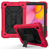 Shockproof PC + Silicone Combination Case with Holder & Hand Strap & Shoulder Strap, For iPad Air 11 2024 / Air 2022 / 2020 10.9 / Air 2022, For Samsung Galaxy Tab A 10.1 (2019) T510/T515