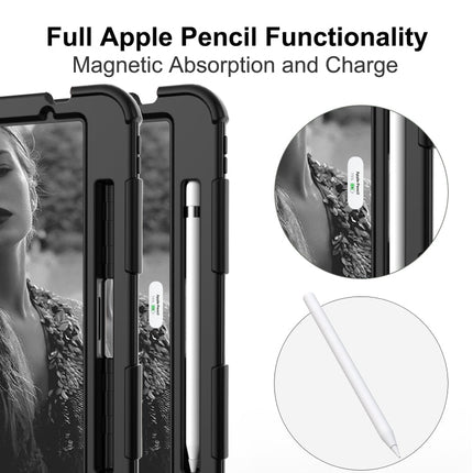 Shockproof Two-Color Silicone Protective Case with Holder, For iPad Air 2022 / 2020 10.9, For Samsung Galaxy Tab A7 (2020) T500/T505