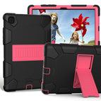 For Samsung Galaxy Tab A7 (2020) T500/T505 / Black + Rose Red