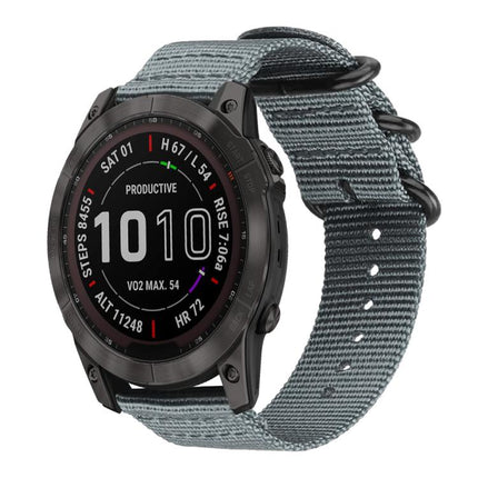 xDfind Ring Buckle Nylon Canvas Watch Band, 18mm, 22mm, 20mm, 24mm