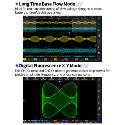 FNIRSI DPOS350P 4 in 1 7 inch IPS HD Touch Screen 350M Tablet Oscilloscope, DPOS350P(US Plug), DPOS350P(EU Plug)