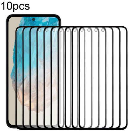 10pcs Front Screen Outer Glass Lens with OCA Optically Clear Adhesive, For Samsung Galaxy S25 SM-S931B, For Samsung Galaxy S25+ SM-S936B, For Samsung Galaxy M55s SM-M558B, For Samsung Galaxy F05 SM-E055F, For Samsung Galaxy F14 4G SM-E145F             ...