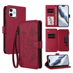 For iPhone 12 / 12 Pro / Wine Red