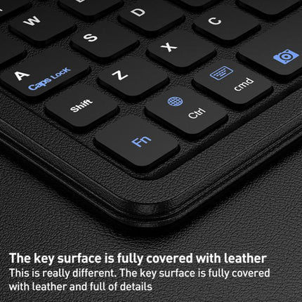 GKK Integrated Full Coverage Bluetooth Keyboard Leather Case Set with Pen and Mouse