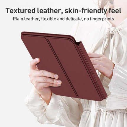 GKK Integrated Full Coverage Bluetooth Keyboard Leather Case Set with Pen and Mouse