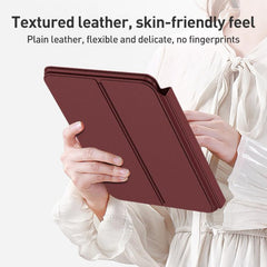 GKK Integrated Full Coverage Bluetooth Keyboard Leather Case Set with Pen and Mouse