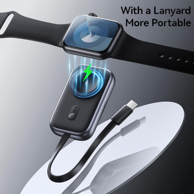 For Apple Watch Series USAMS CD245 1200mAh Portable Watch Wireless Charger with Cable, CD245