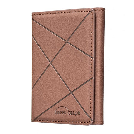 BFK24 Diamond Embossed Magsafe Magnetic Leather Card Bag