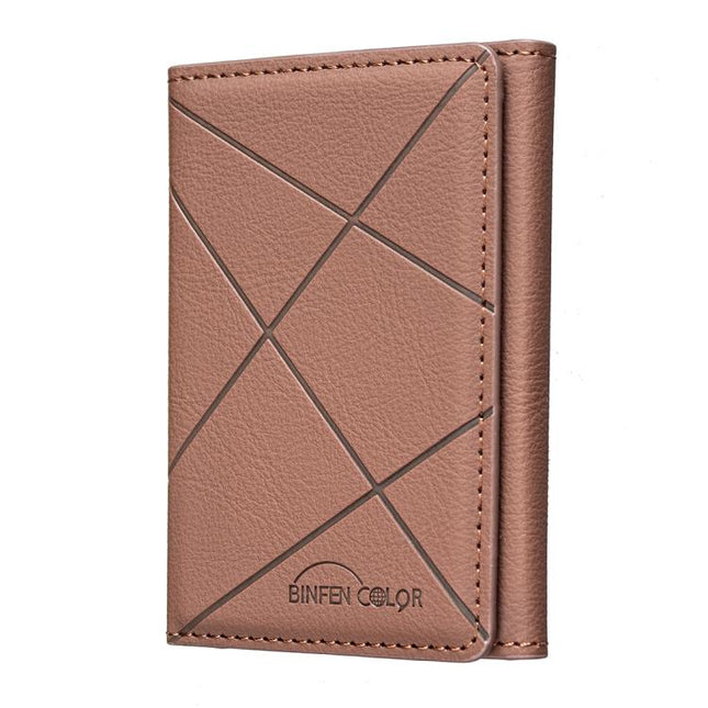 BFK24 Diamond Embossed Magsafe Magnetic Leather Card Bag