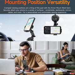 Ulefone UAN16 Armor Mount Car Phone Holder, Enhanced Model