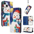 For iPhone 15 / Gift Box Snowman