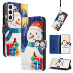 For Samsung Galaxy S22 5G / Gift Box Snowman
