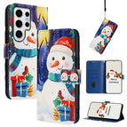 For Samsung Galaxy S24 Ultra 5G / Gift Box Snowman