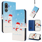 For Samsung Galaxy M36 5G / Snowflake Snowman