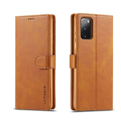 LC.IMEEKE Calf Texture Horizontal Flip Leather Case, with Holder & Card Slots & Wallet & Photo Frame, For Samsung Galaxy S20 FE 5G / S20 Lite