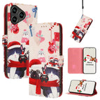 For ZTE Blade A76 4G / Christmas Animals