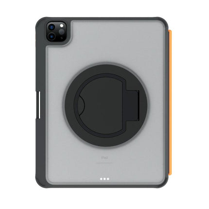 Colorful Backlight Bluetooth Keyboard Leather Tablet Case with Rotating Holder, For iPad Air 11 2025 / iPad 2025 / 2022
