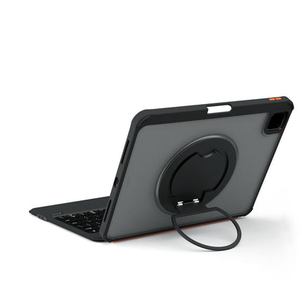 Colorful Backlight Bluetooth Keyboard Leather Tablet Case with Rotating Holder, For iPad Air 11 2025 / iPad 2025 / 2022