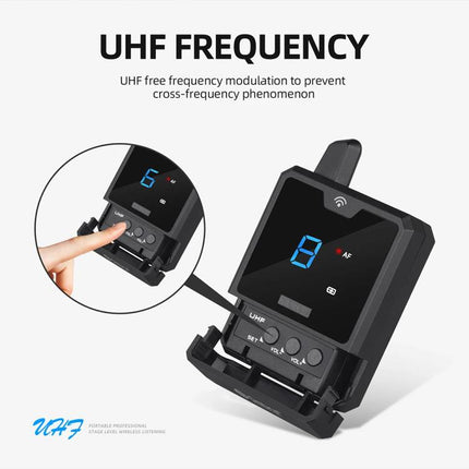 DEBRA ER-mini Portable Wireless Monitor System Transmitter & Receiver