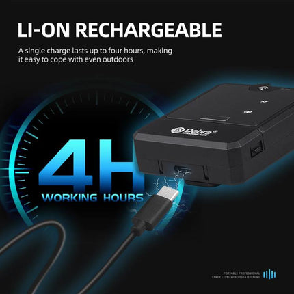 DEBRA ER-mini Portable Wireless Monitor System Transmitter & Receiver