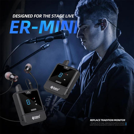 DEBRA ER-mini Portable Wireless Monitor System Transmitter & Receiver