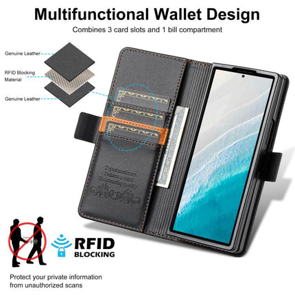 N.BEKUS P3 RFID Stitching Magnetic Flip Leather Phone Case, For Samsung Galaxy Z Fold5, For Samsung Galaxy Z Flip5, For Samsung Galaxy Z Fold4, For Samsung Galaxy Z Flip4