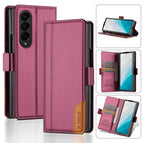 For Samsung Galaxy Z Fold4 / Wine Red