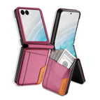 For Samsung Galaxy Z Flip7 5G / Wine Red