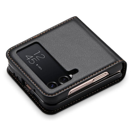N.BEKUS P3 RFID Stitching Magnetic Flip Leather Phone Case, For Samsung Galaxy Z Flip3 5G, For Samsung Galaxy Z Fold3 5G