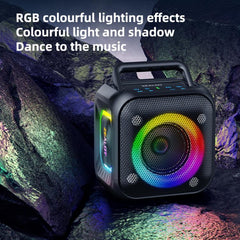 Zealot PT01 30W Portable Outdoor IPX6 RGB Stereo Bluetooth Speaker