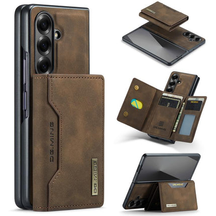 DG.MING M2 Series 3-Fold Multi Card Bag hybrid Magnetic Phone Case with Long Lanyard, For Galaxy Z Fold8 Ultra 5G, For Galaxy Z Flip8 5G, For Galaxy Z Fold7 5G, For Samsung Galaxy Z Flip7 5G