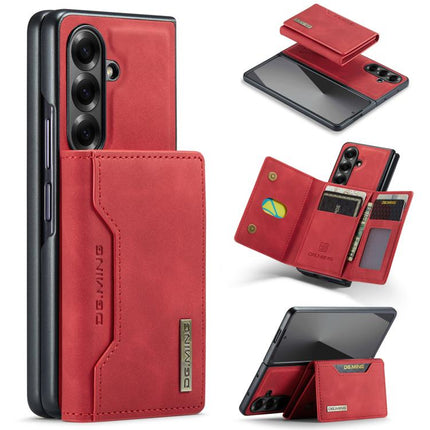 DG.MING M2 Series 3-Fold Multi Card Bag hybrid Magnetic Phone Case with Long Lanyard, For Galaxy Z Fold8 Ultra 5G, For Galaxy Z Flip8 5G, For Galaxy Z Fold7 5G, For Samsung Galaxy Z Flip7 5G