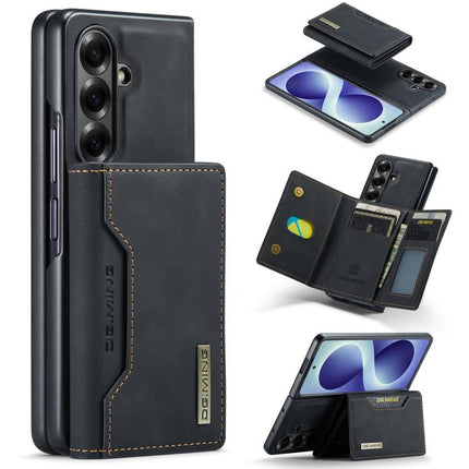 DG.MING M2 Series 3-Fold Multi Card Bag hybrid Magnetic Phone Case with Long Lanyard, For Galaxy Z Fold8 Ultra 5G, For Galaxy Z Fold7 5G, For Samsung Galaxy Z Flip7 5G