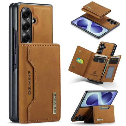 DG.MING M2 Series 3-Fold Multi Card Bag hybrid Magnetic Phone Case with Long Lanyard, For Galaxy Z Fold8 Ultra 5G, For Galaxy Z Flip8 5G, For Galaxy Z Fold7 5G, For Samsung Galaxy Z Flip7 5G