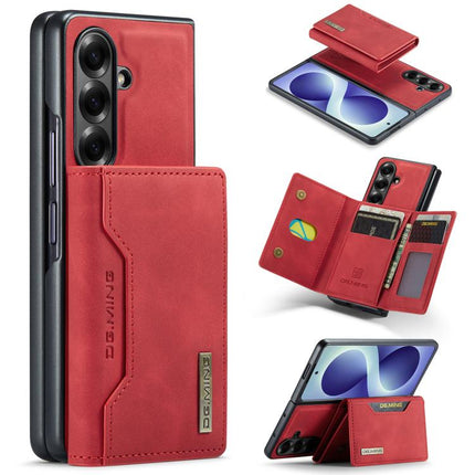 DG.MING M2 Series 3-Fold Multi Card Bag hybrid Magnetic Phone Case with Long Lanyard, For Galaxy Z Fold8 Ultra 5G, For Galaxy Z Flip8 5G, For Galaxy Z Fold7 5G, For Samsung Galaxy Z Flip7 5G