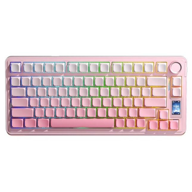 AULA S75 Pro 80 Keys wired/2.4G/Bluetooth Three Model Customizable Gradient Mechanical Keyboard