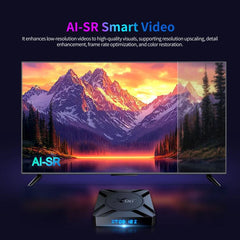 X96 M300 Android 14 Smart TV Box with Remote Control, Amlogic S905X5M Quad-Core