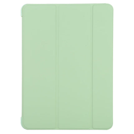 Silicone 3-Folding Full Coverage Leather Case, For iPad Air 2022 / 2020 10.9