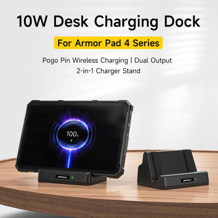 Ulefone 10W Desk Charging Dock For Armor Pad 4 Series, For Armor Pad 4 Series