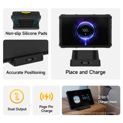 Ulefone 10W Desk Charging Dock For Armor Pad 4 Series, For Armor Pad 4 Series